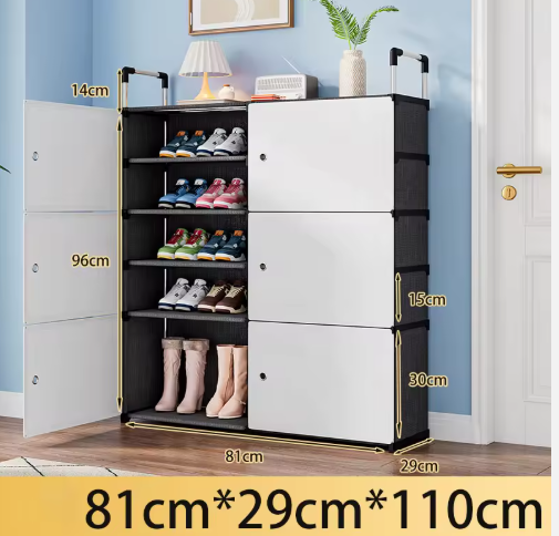 Miniatura 2 de ZAPATERO DOBLE DE 3 NIVELES CON CUBIERTA